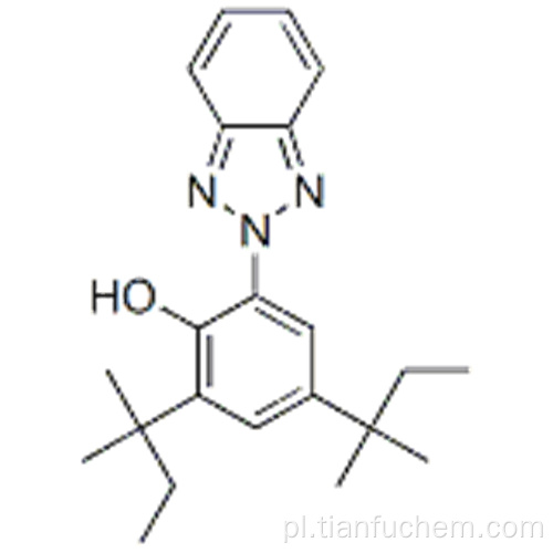 Fenol, 2- (2H-benzotriazol-2-ilo) -4,6-bis (1,1-dimetylopropyl) - CAS 25973-55-1